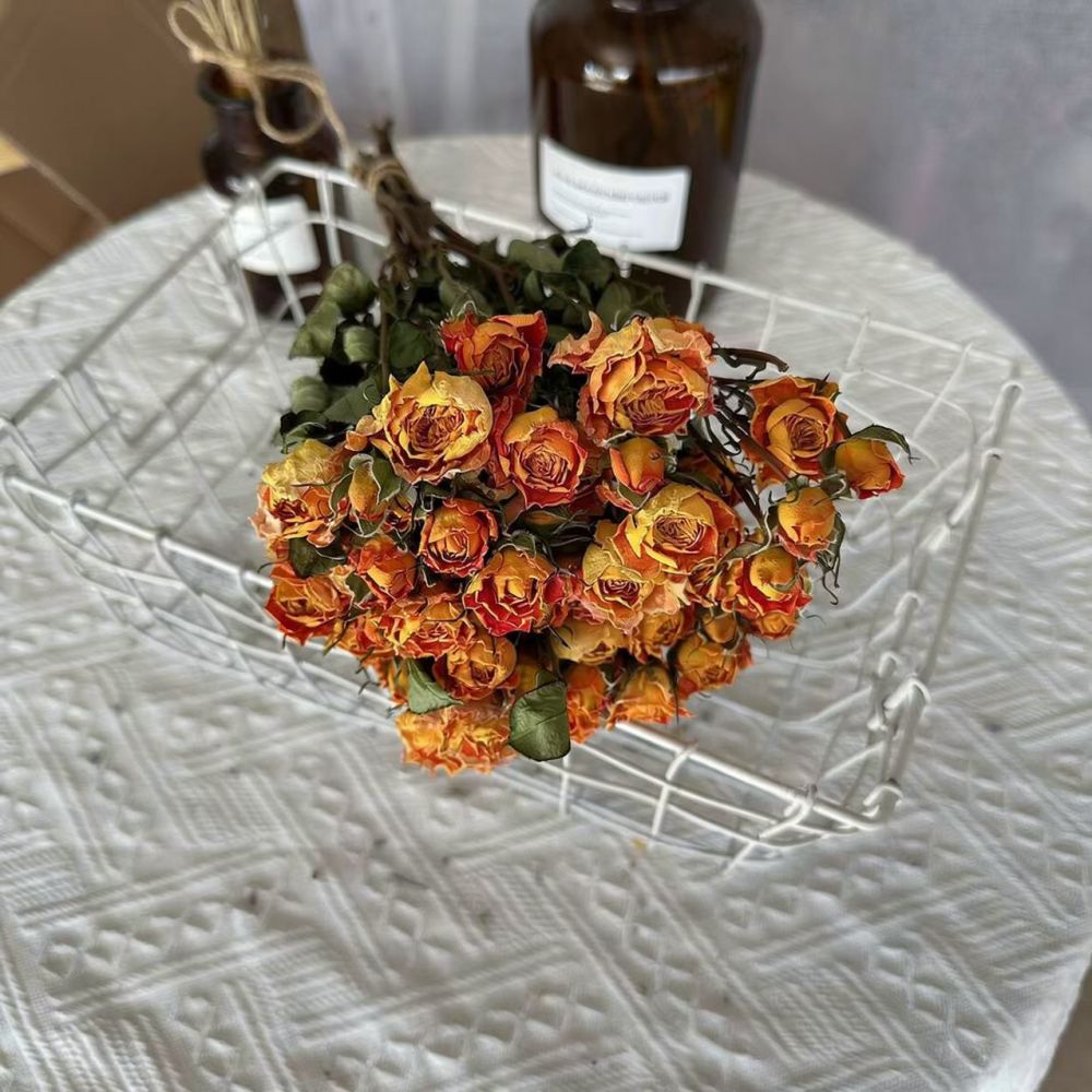 Resin Craft Ideas - Real Preserved Roses Dried Flower Bunch