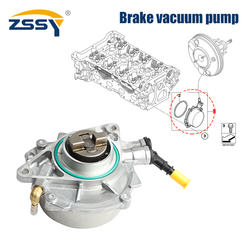 New Brake Vacuum Pump 11667556 - огляд і ціна Vacuum Chamber Small