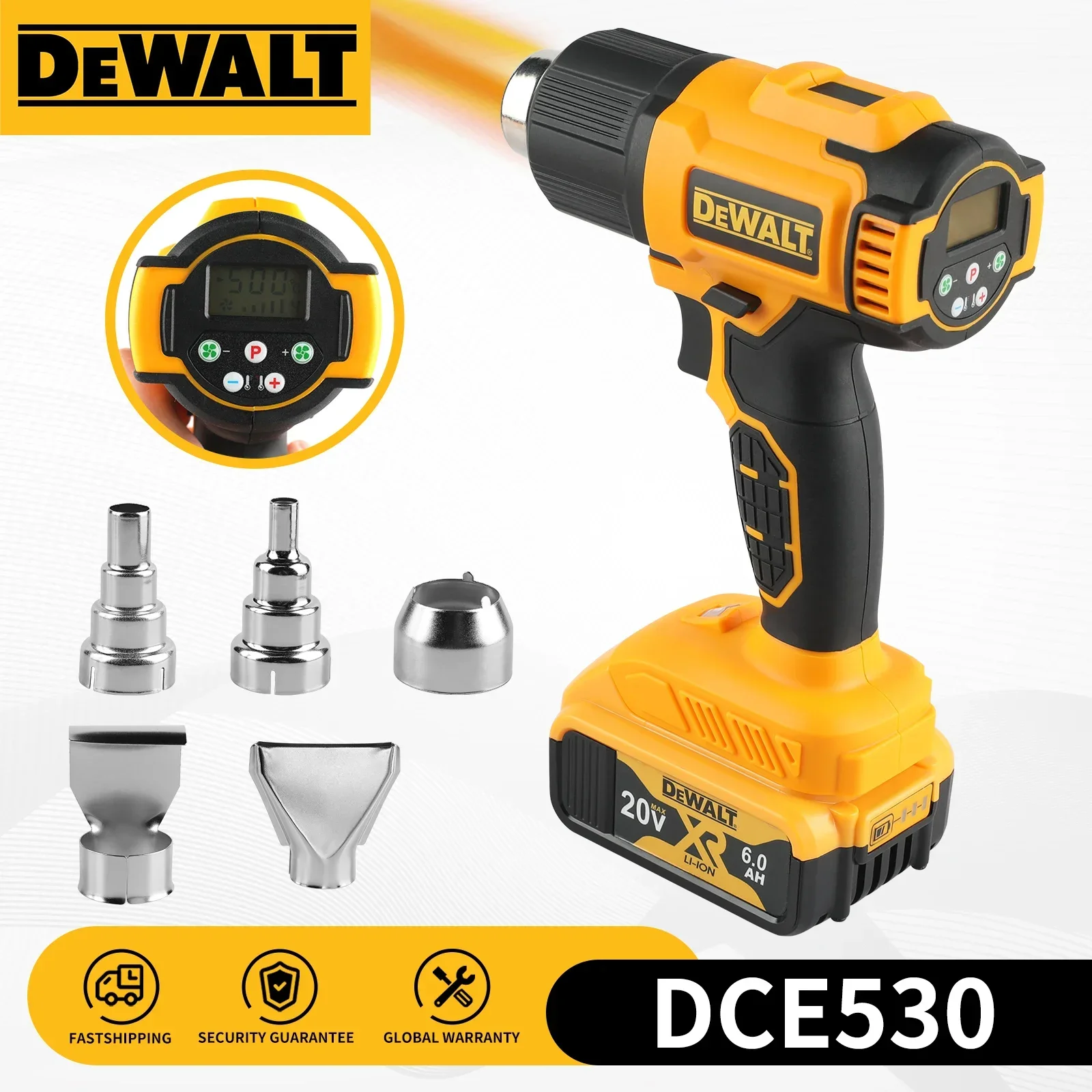 DeWALT DCE530 20V Cordless Hea - огляд і ціна Heat Gun Small