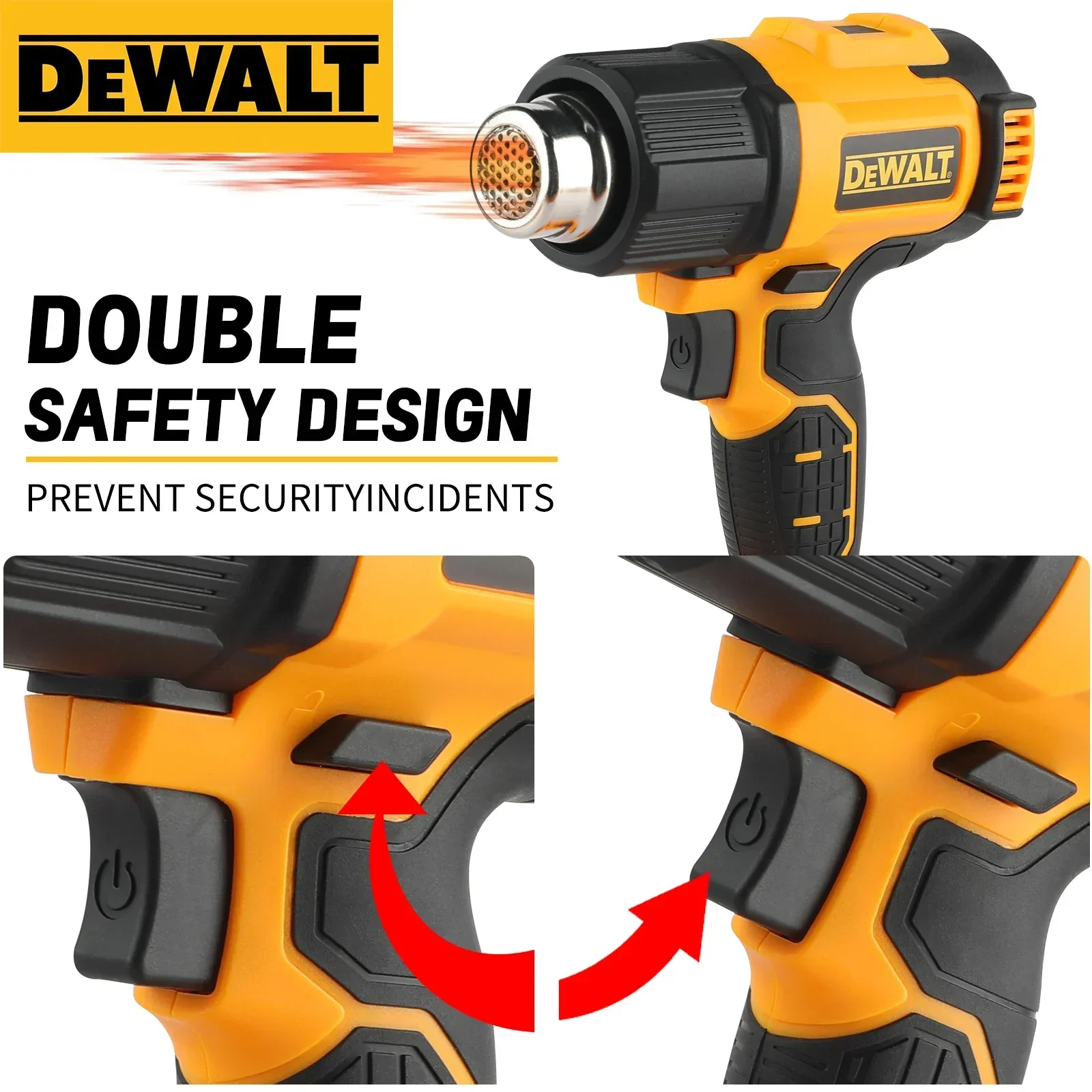 DeWALT DCE530 20V Cordless Hea - огляд і ціна Heat Gun Small