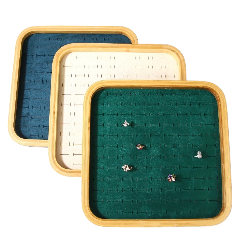 Solid Wood Ring Storage Tray C - огляд і ціна Wood Ring Blank
