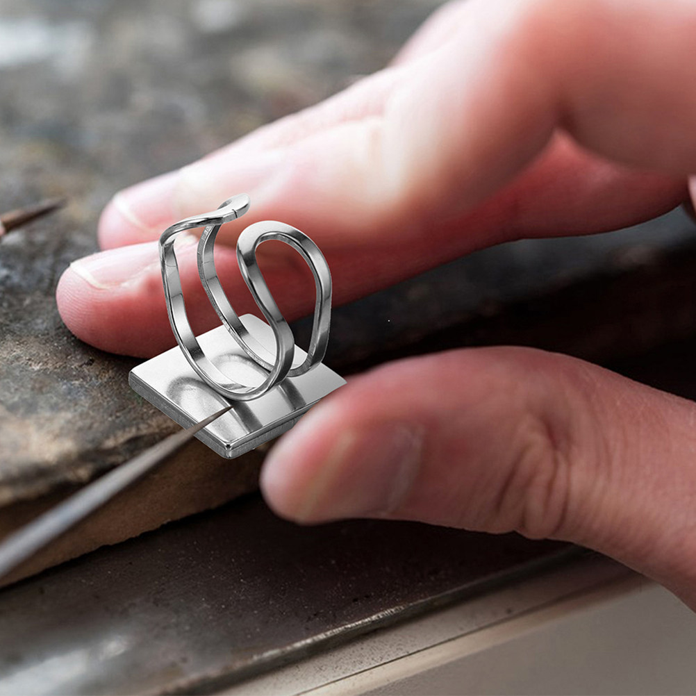 4Pcs DIY Stainless Steel Ring  - огляд і ціна Resin Crafts Diy