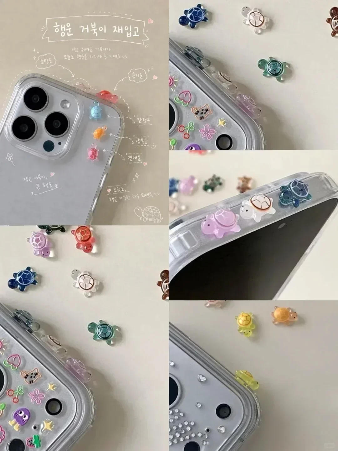 100Pcs/ Lucky Turtle Resin Cha - огляд і ціна Resin Crafts Diy